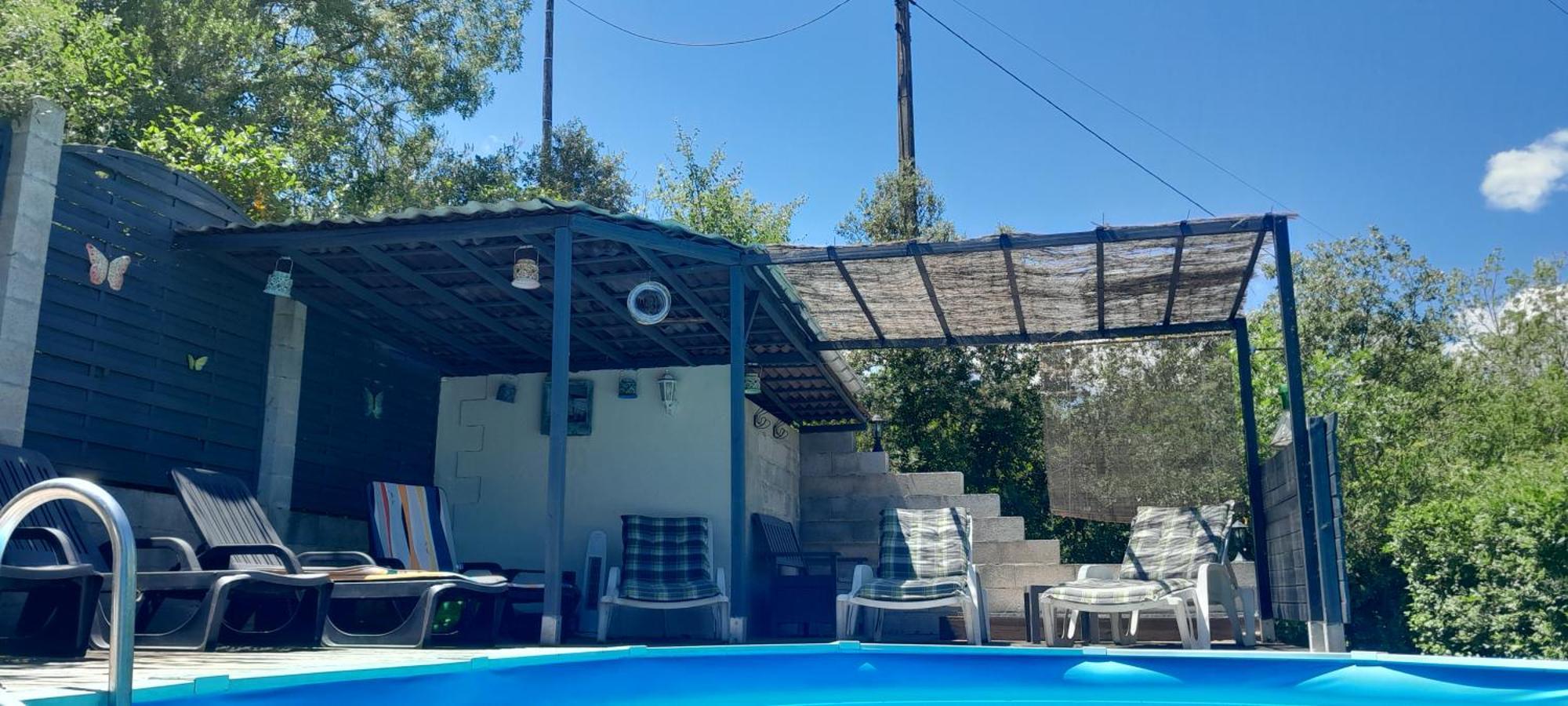 Sur La Bonnefooi Panzió Prades-sur-Vernazobre Kültér fotó