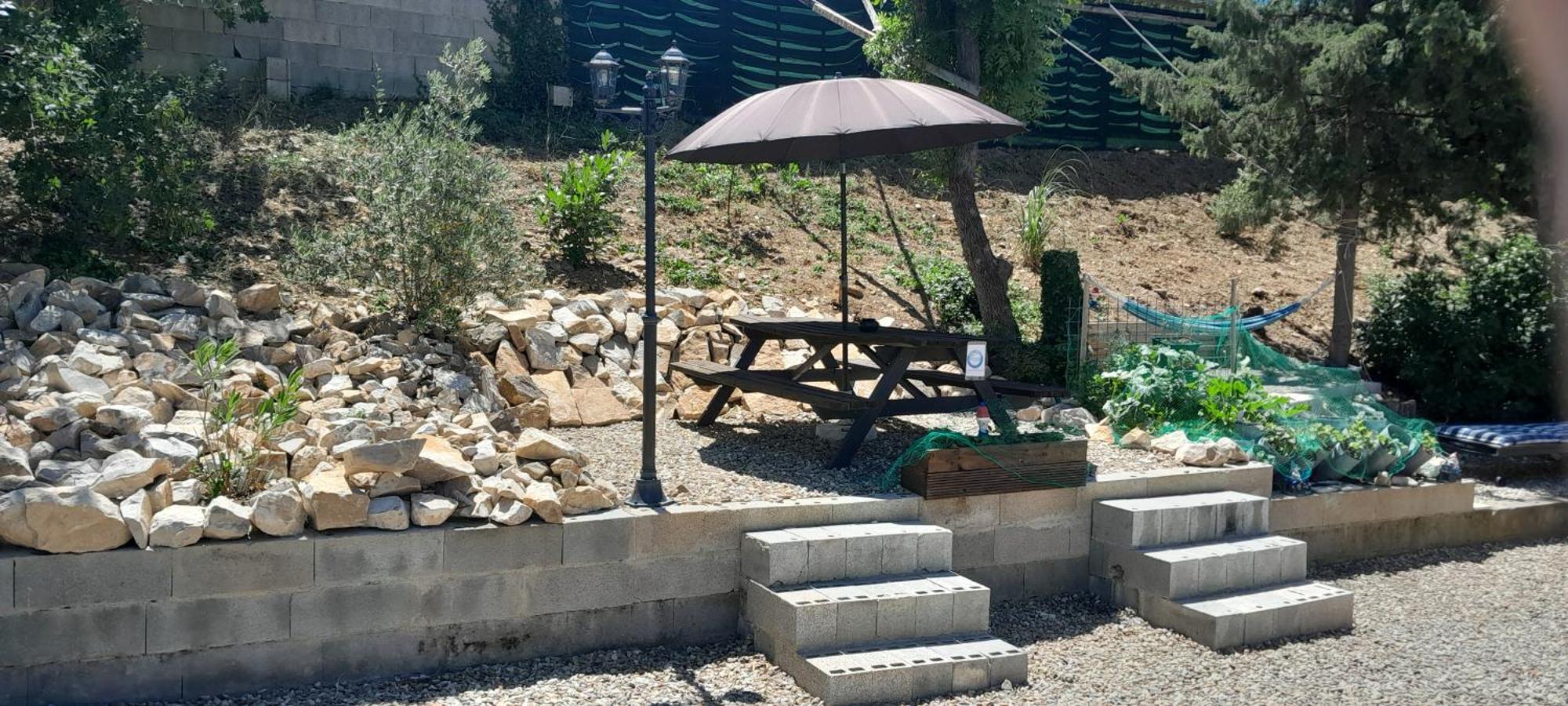 Sur La Bonnefooi Panzió Prades-sur-Vernazobre Kültér fotó