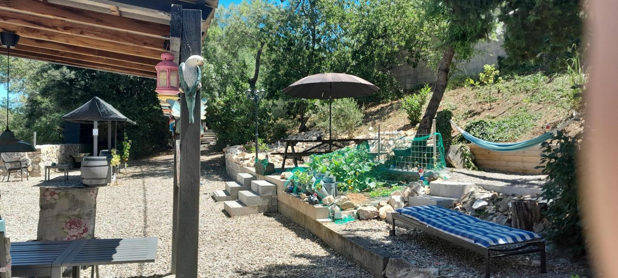 Sur La Bonnefooi Panzió Prades-sur-Vernazobre Kültér fotó
